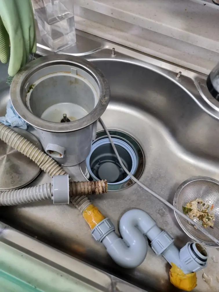 배수구 통 교체 11